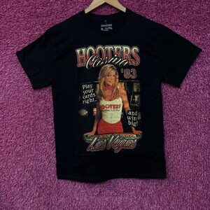 Hooters '83 Las Vegas Casino Graphic Promo T-Shirt Medium